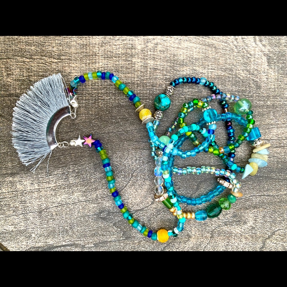 Handmade Wrap Beads Handmade Gemstone Jewelry
